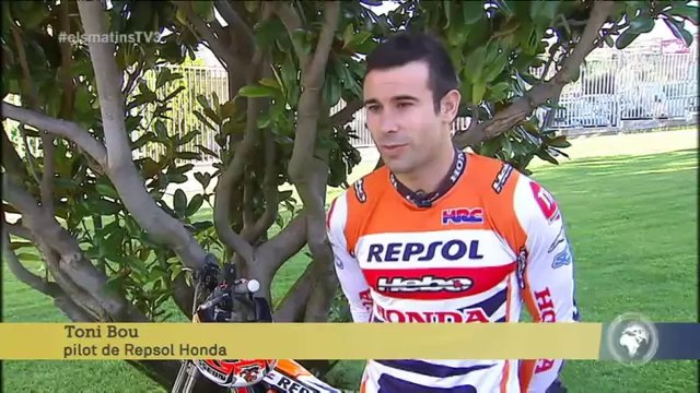 TV3 - Els Matins - Toni Bou llueix Mundial de trial a TV3