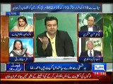Hot Debate Between PPP's Sharmila Farooqi and Anchor Kamran Shahid in a Live Show