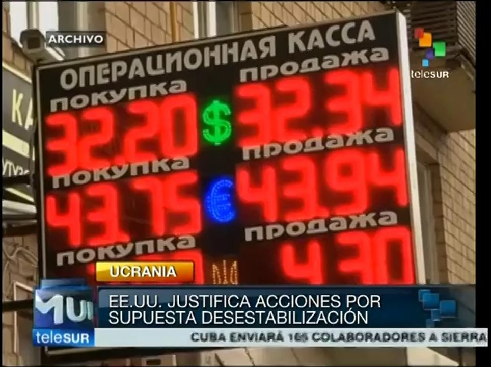 Entran en vigor las sanciones de EEUU y Unión Europea contra Rusia
