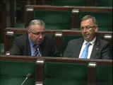 Poseł Piotr Pyzik - Wystąpienie z dnia 11 wrze�nia 2014 roku.