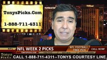 Sunday NFL Betting Previews Picks Week 2 Predictions Odds 9-14-2014