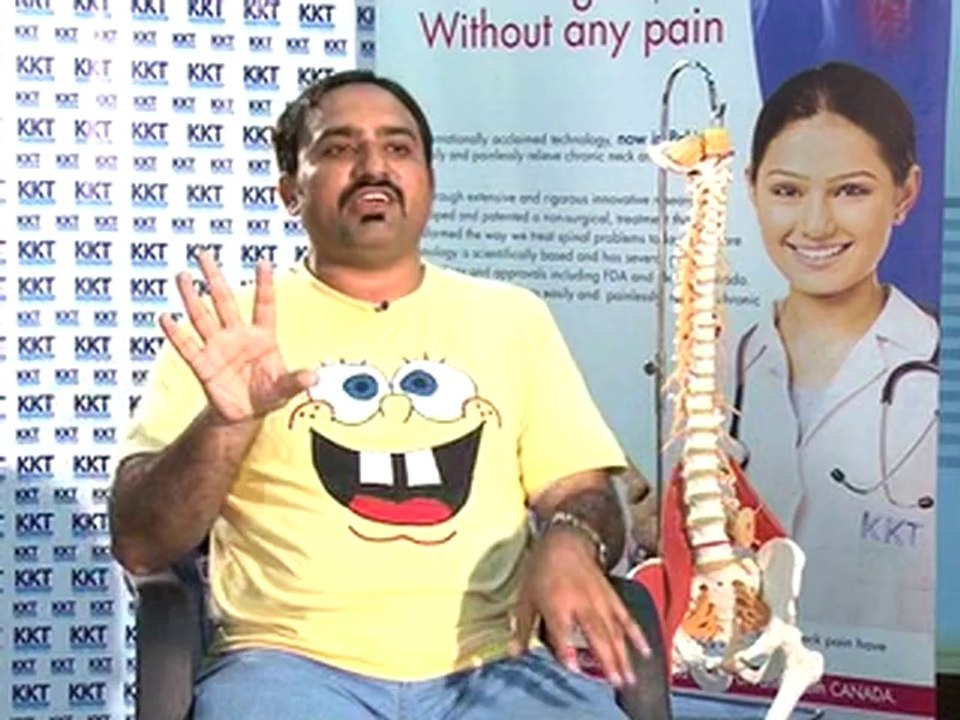 Mr. Nawaz, resident of KSA gets permanent relief from LOW BACK PAIN AND HIP PAIN at KKT Pakistan
