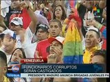 Maduro advierte que castigará a funcionarios corruptos