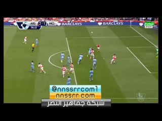 هدف التقدم لـ #ارسنال ضد #مانشيستر_سيتي 2-1 | #سانشيز