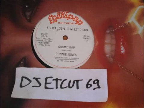 RONNIE JONES -COSMO RAP(RIP ETCUT)LOLLIPOP REC 80
