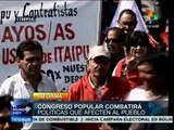 Crean paraguayos el Congreso Democrático del Pueblo, antineoliberal