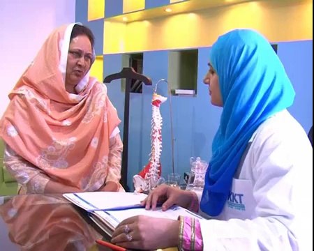 Mrs. Zakia thanks KKT Pakistan for giving her health back from SPINAL STENOSIS, SPONDYLITIS AND DISC SLIP