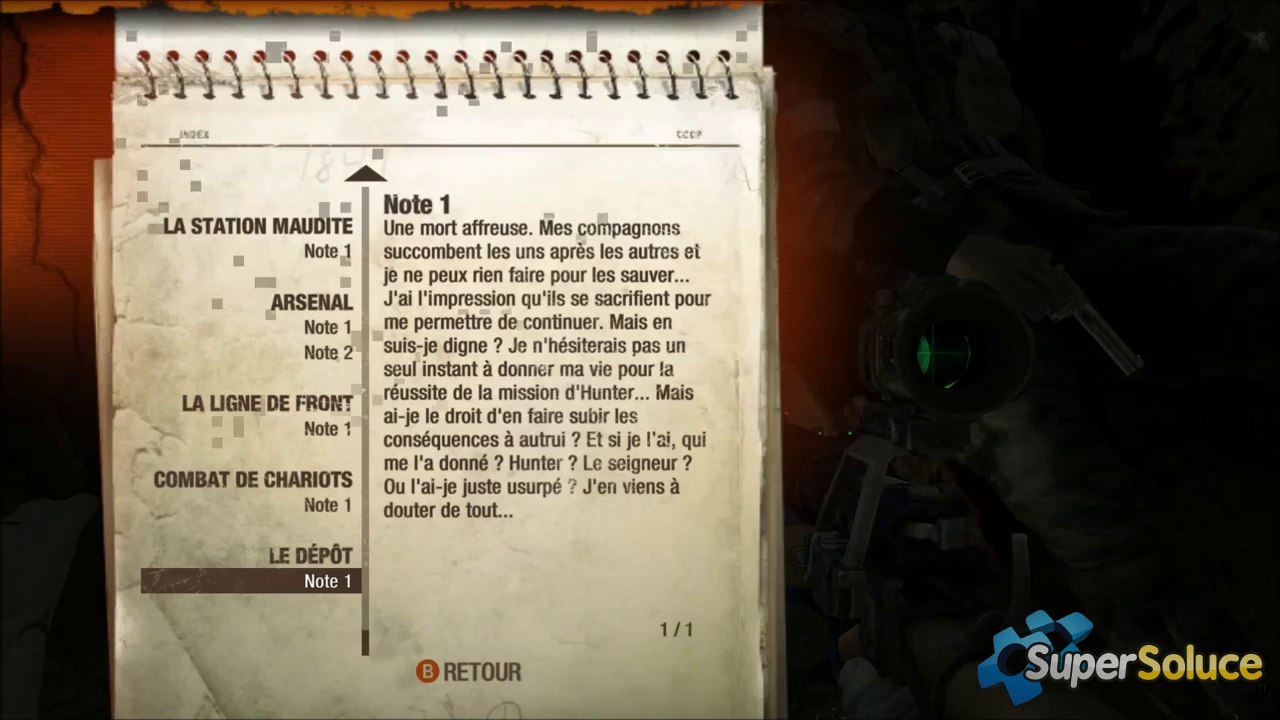 Metro 2033 Redux : Journal - Le dépôt