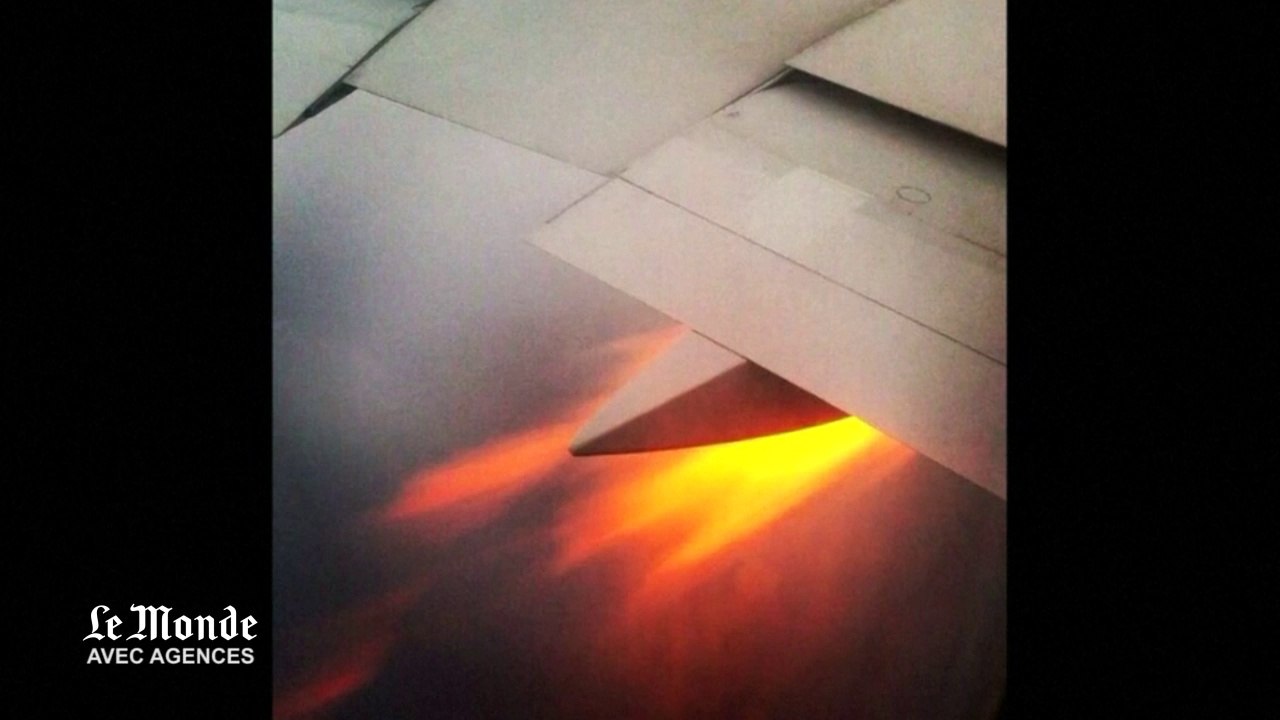 Un avion prend feu et est obligé d'atterrir en urgence