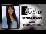 Digital Prints II Denim Jeans II StyleCracker