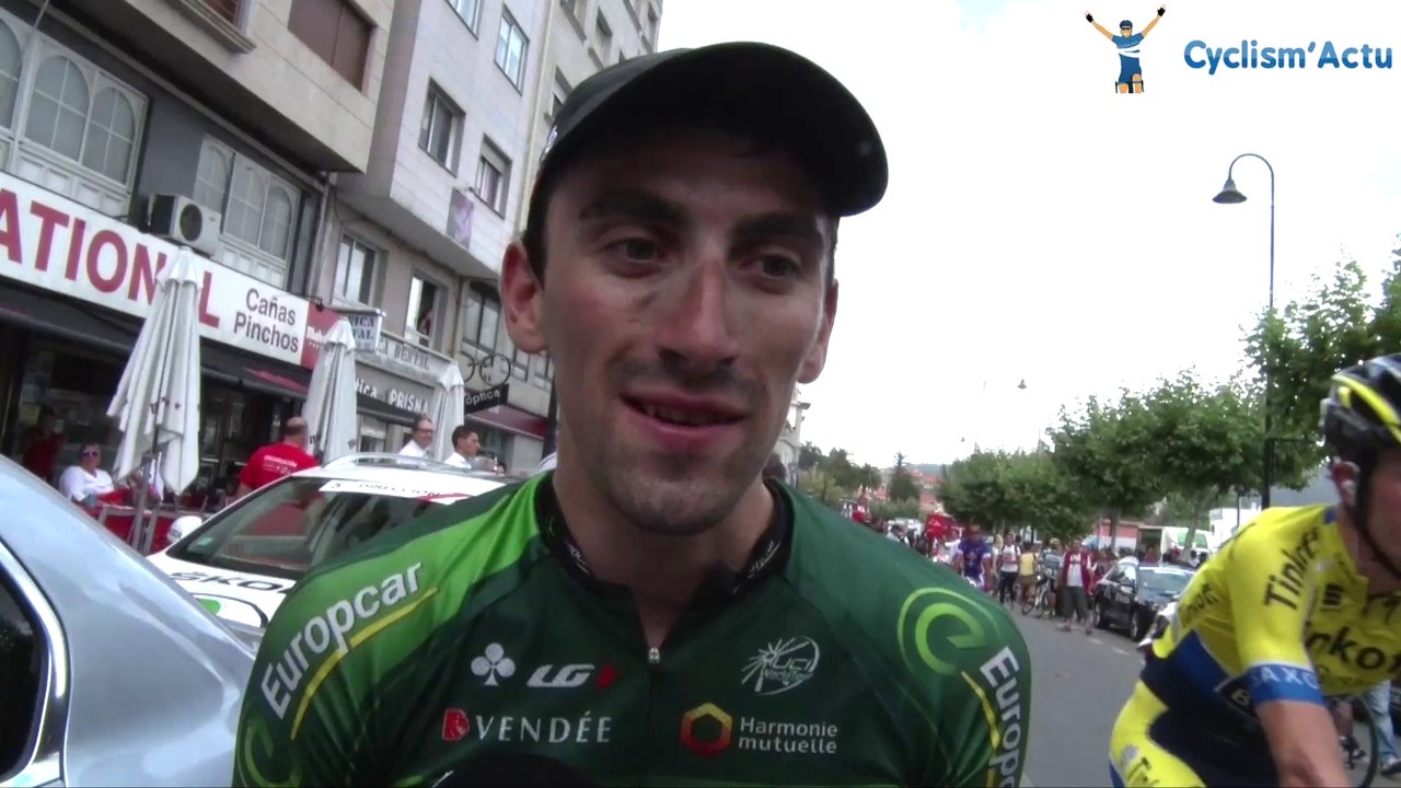 La Vuelta - Etape 19 - Yannick Martinez termine...