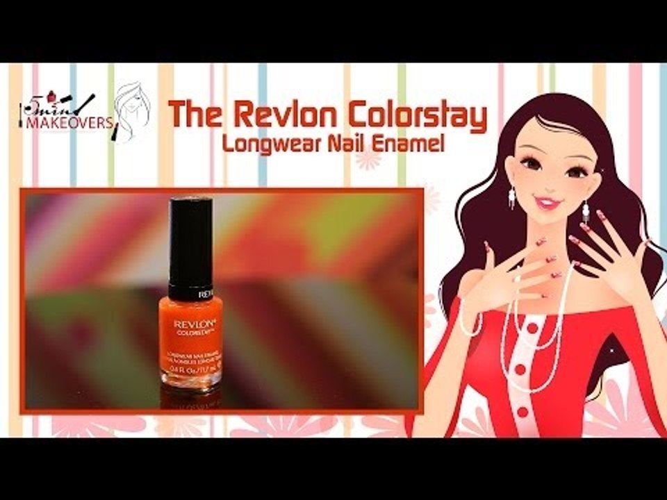 Diwali Special || The Revlon Colorstay - Longwear Nail Enamel || Product Review || The Cloakroom
