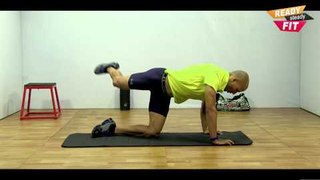 How To Strengthen Butt Muscles & Reduce Love Handles || Kicks and Lunges 2