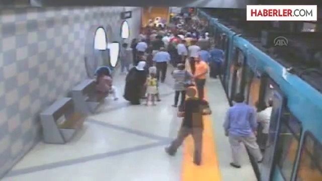 Görme engelli vatandaş, vagonların arasına düştü -
