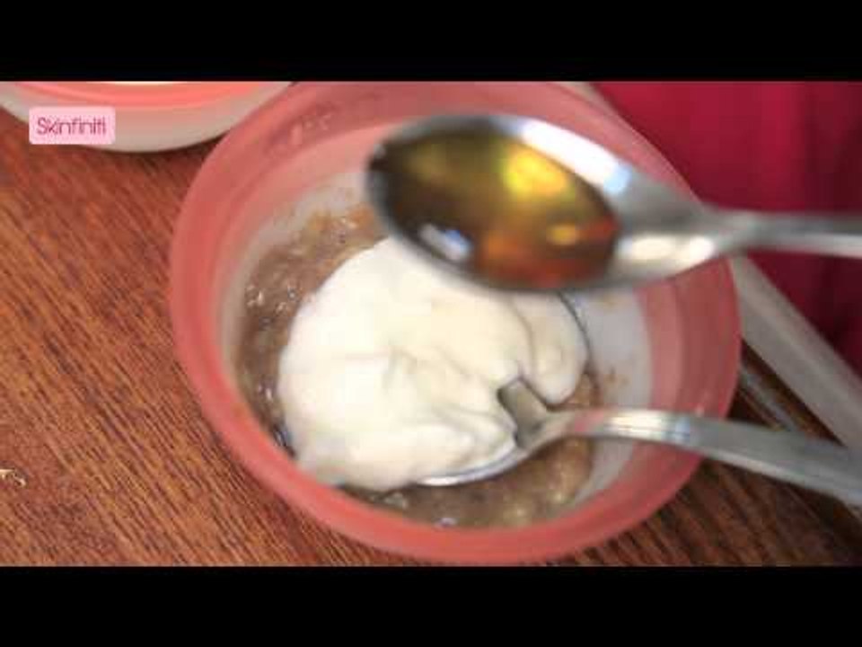 Dr. Jaishree Sharad || Banana Face Pack For Dry Skin Treatment & Glowing Skin || Skinfinti