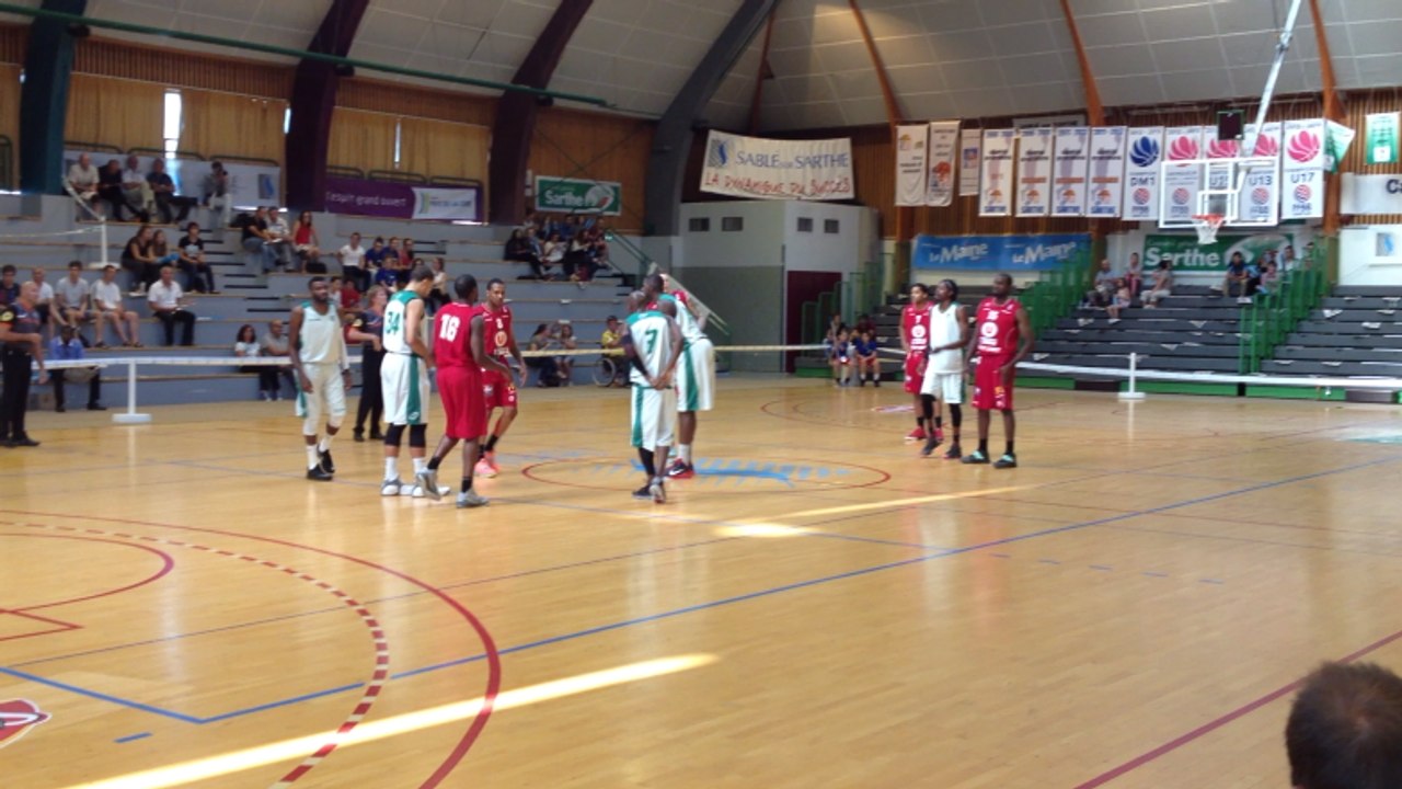 Le 1er point du trophée sarthe basket