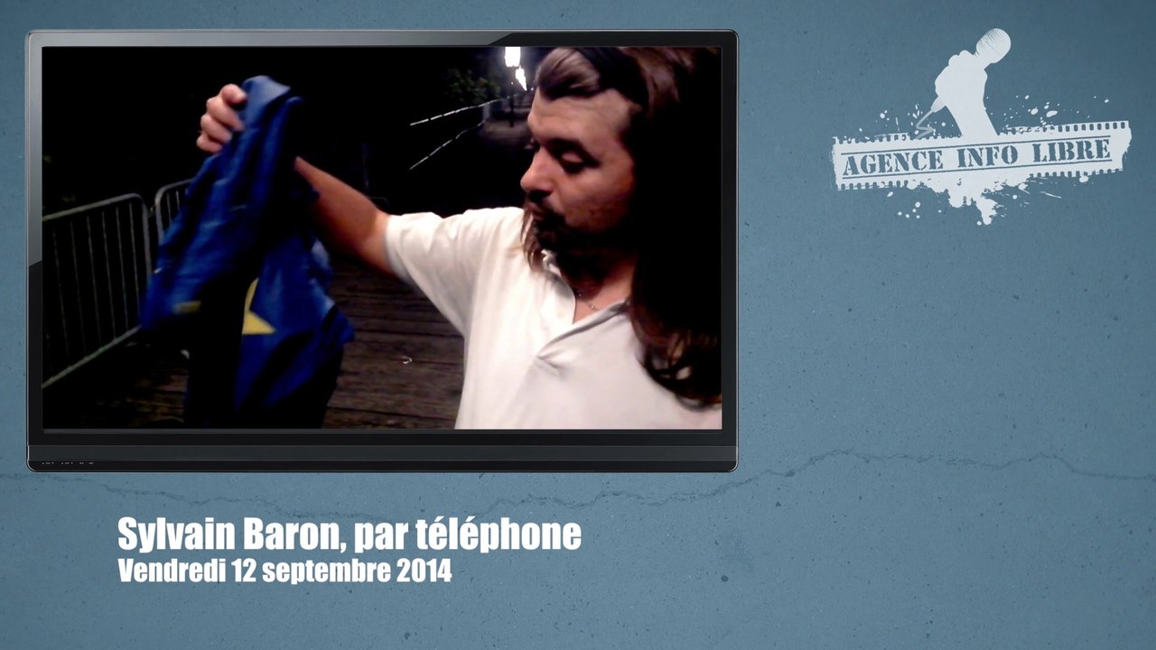 Sylvain Baron, ce citoyen qui décroche les drapeaux de l'Union Européenne