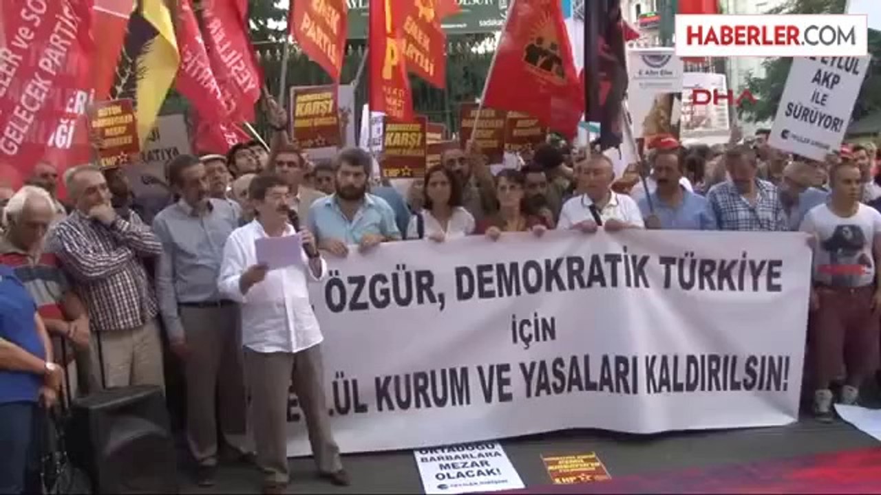 Beyoğlu'nda 12 Eylül Protestosu