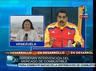 Venezuela: ordenan intervención del mercado de combustible