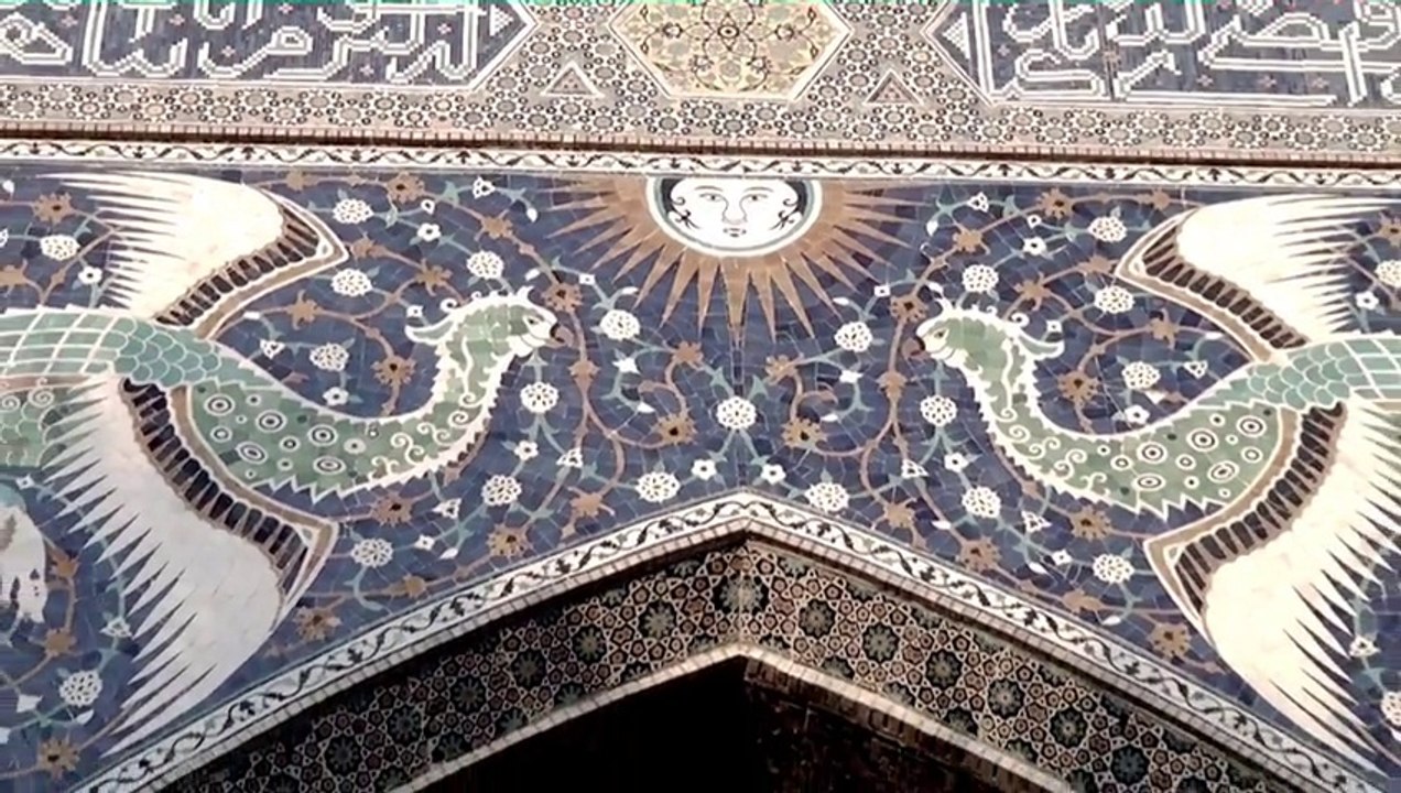 Owl and stork - Ouzbékistan