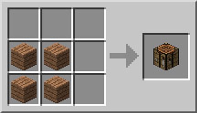 Minecraft Çalışma Masası Yapımı