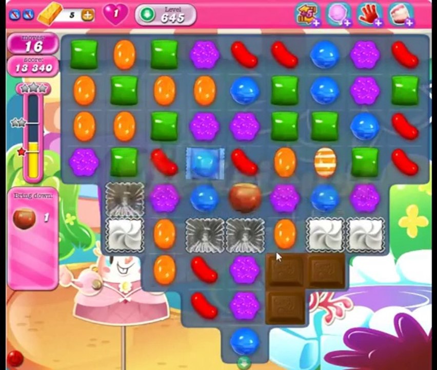 Candy Crush Saga Level 645