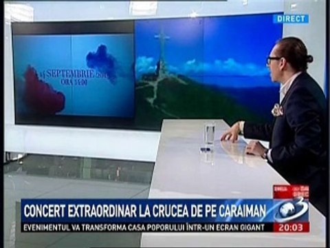 NICOLAE VOICULET despre concertul-eveniment de la CRUCEA CARAIMAN de ziua Crucii - La ordinea zilei