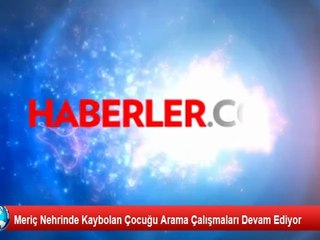 Nehirde Kaybolan Genci Arama Çalışmaları Sürüyor