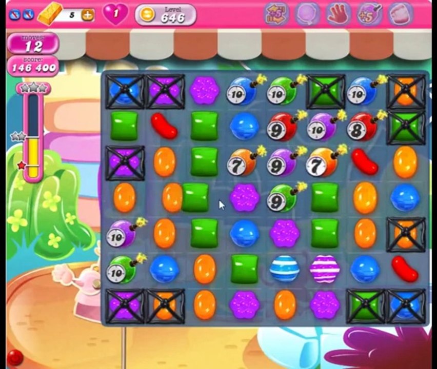 Candy Crush Saga Level 646