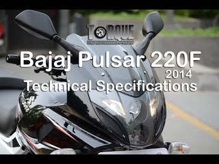 Télécharger la video: Bajaj Pulsar 220F 2014 Technical Specifications | Torque - The Automobile Show