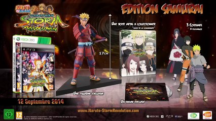 Naruto Shippuden : Ultimate Ninja Storm Revolution - Lancement du jeu (VF)