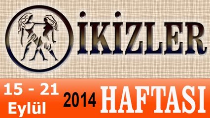 İKİZLER Burcu, HAFTALIK Astroloji Yorumu, 15-21 EYLÜL 2014, Astrolog DEMET BALTACI Bilinç Okulu