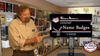 Download Video: Name Badges are a must for any sales person in Charleston, SC