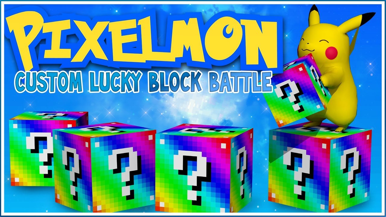 Pixelmon Lucky Block