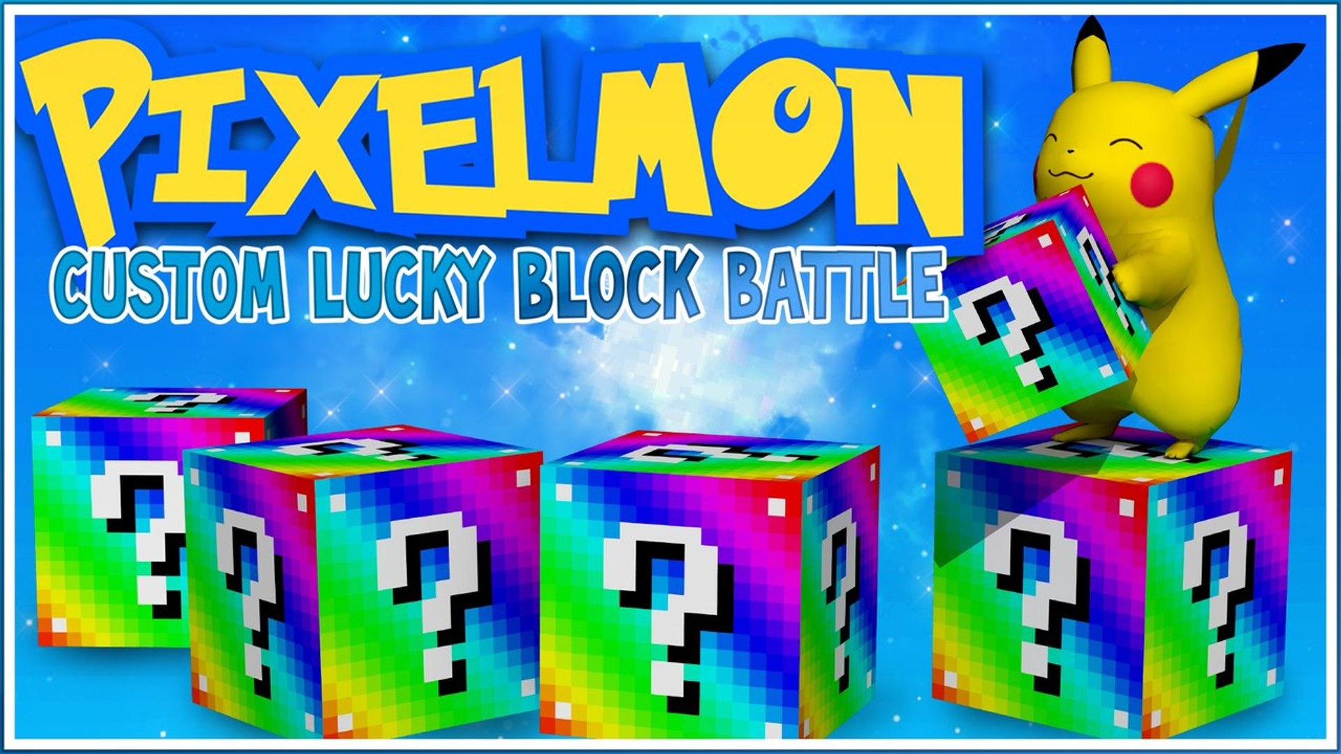 Part_1 Lucky Block Pixelmon Adventure 100 Days Unveiled
