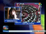 Argentina: Ley de Pago Soberano de Deuda garantiza pago a bonistas