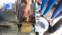 Máy tách thịt tôm, máy lọc thịt tôm, máy tách xương cá, máy làm sạch xương cá từ con cá