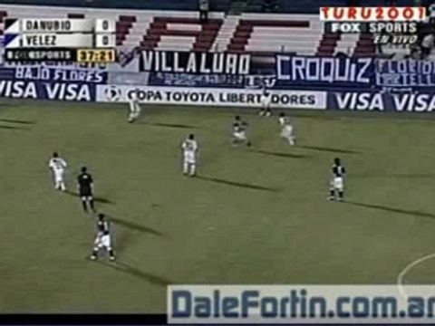Goles | Danubio 1 - 2 Vélez Sarsfield
