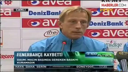 Daum: Fenerbahçe Bir Hataydı