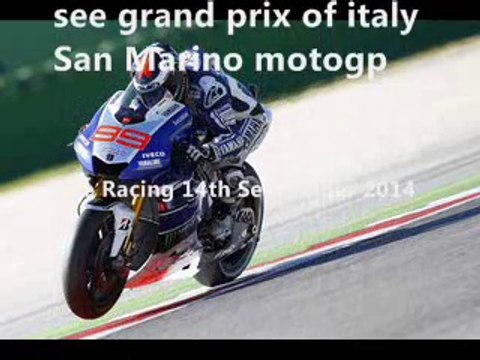 watch motogp italy San Marino gp 2014 live streaming