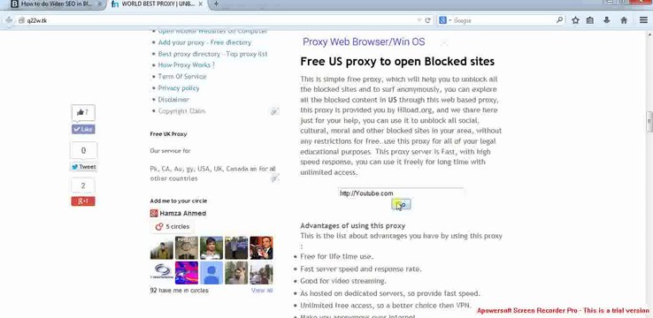 How to Unblock YouTube with fast speed and other blocked sites? - unblock Proxy