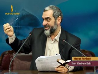 Sapan taşını tanka dönüştüren formülün adıdır Hasbunellah - Nureddin YILDIZ -  Sosyal Doku Vakfı