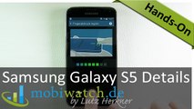 Galaxy S5 Hands-on-Video: Details zu Display, Fingerscanner & Co. (Test)