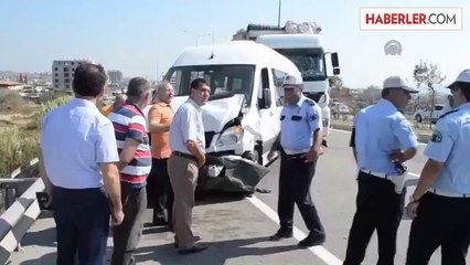 Zincirleme trafik kazası: 20 yaralı -