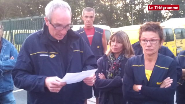 Pont-l'Abbé. Nouveau débrayage des facteurs