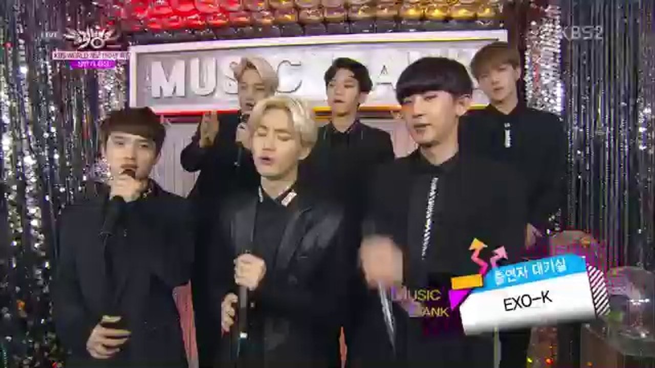 140627 EXO-K @ Music Bank