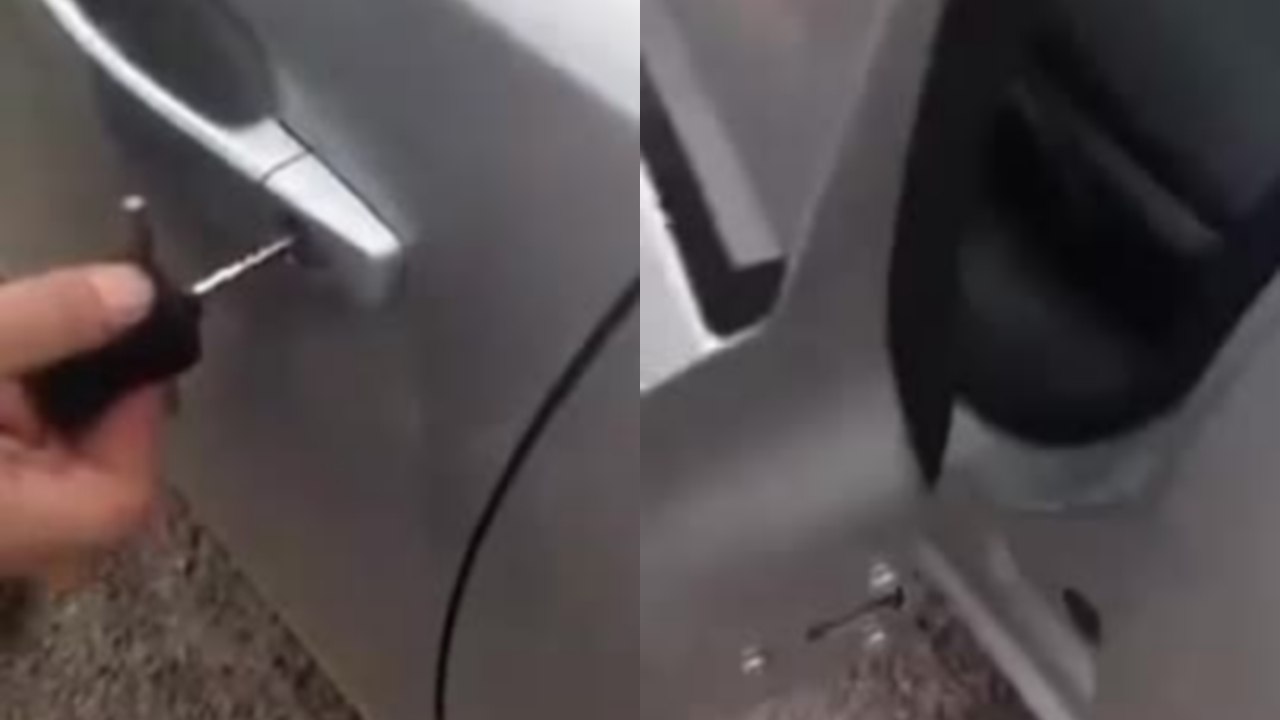 Voler une voiture avec une clé qui ouvre n'importe quelle porte