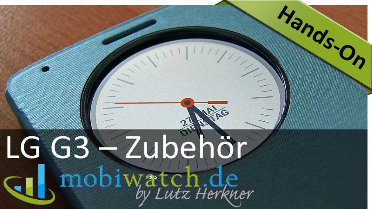 LG G3 Zubehör: Die QuickCircle Cases in Aktion, plus Tone Infinim + Lifeband Touch (Deutsch)