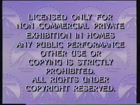 Paramount Home Video - Feature Presentation screen (Gulf+Western version) - 3rd version