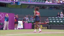 Serena Williams vs Vera Zvonareva 2012 London R3 Highlights